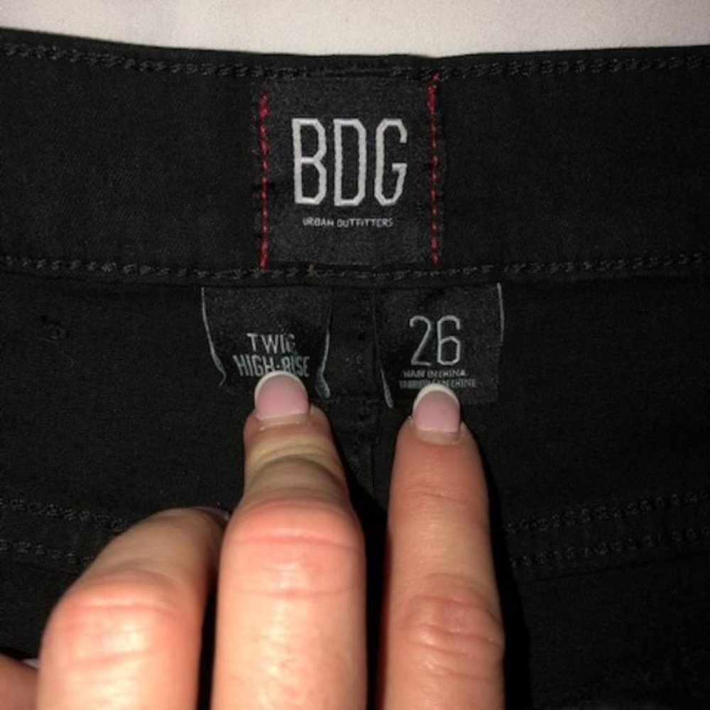WOMENS BLACK SKINNY JEANS SIZE 26